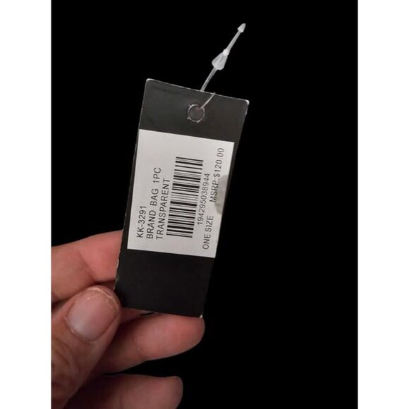 Kendall + Kylie Transparent Tote Bag *NEW* - Picture 2 of 4